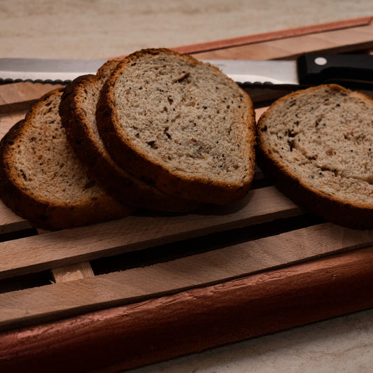 Uncle Ken's (fresh baked zucchini bread)